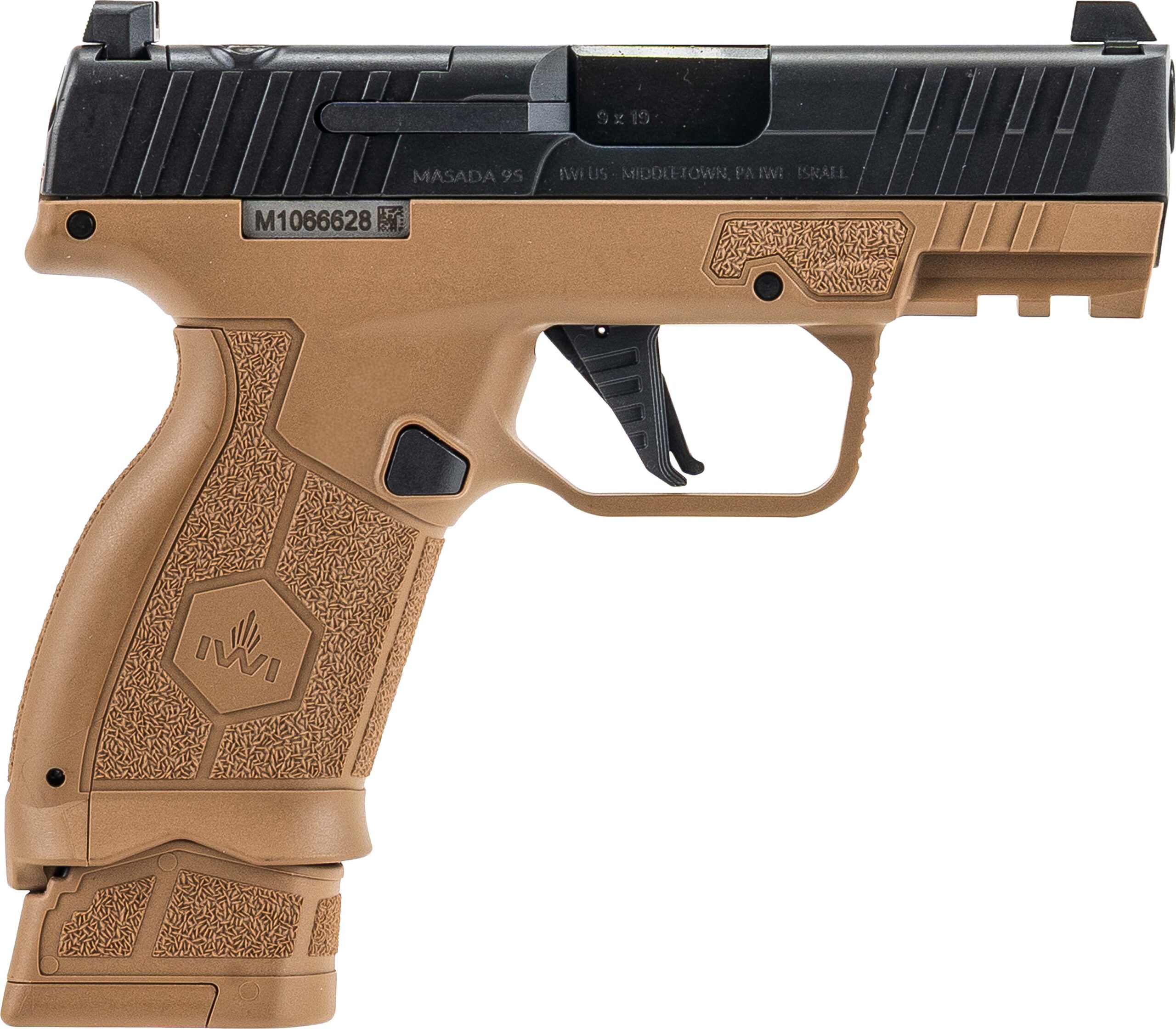 IWI Masada Slim Elite 9mm Semi-Auto 3.4 in Barrel Optic Ready