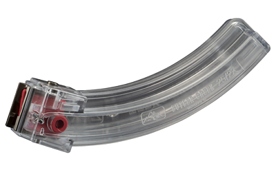 Butler Creek 10/22 .22 LR 25-Round Polymer Magazine with Stainless Steel Feed Lips (Clear)
