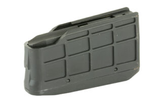Tikka T3 .308/7.62 NATO Bolt-Action Rifle Magazine, 3-Round, Black Polymer Flat Base