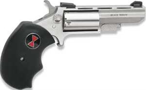 North American Arms Black Widow Single Action Revolver, 2 in Stainless Barrel