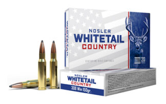 Nosler Whitetail Country .308 Win 150 gr Solid Base (SB) 20 Rounds