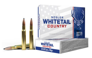 Nosler Whitetail Country .30-06 Springfield 150 Gr Solid Base 20-Round Box