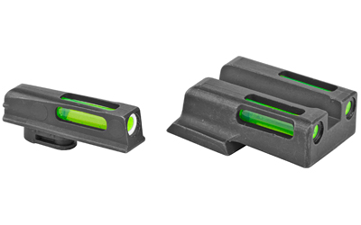 Hi-Viz LiteWave H3 Tritium/Fiber-Optic Sight Set for EZ380 (Green Front, Green Rear)