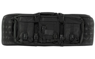 NCStar VISM Double Carbine Case 36 in Double Rifle Case, Black Nylon Padded