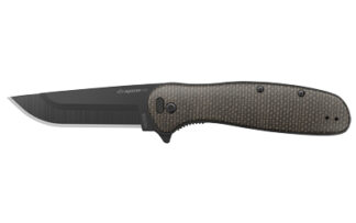 Outdoor Edge Razor VX2 3 in Spring-Assisted Folding Knife, 420J2 SS, Green G10