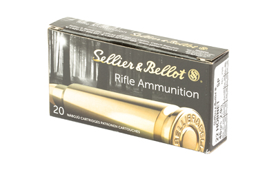 Sellier & Bellot SB22HB .22 Hornet 45 Gr Soft Point Rifle Ammo, 20 Rounds Per Box