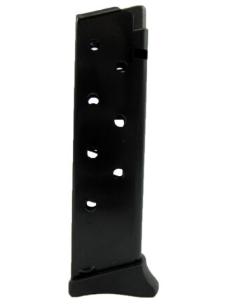 Bersa Thunder 380 8-Round Detachable Magazine, Finger Rest, Matte Black Steel