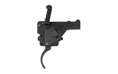 Timney Featherweight Deluxe Adjustable Trigger, Curved, Black Finish, 3 lb Pull Weight