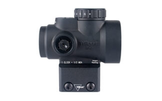 Trijicon MRO SD 1x Green Dot Reflex Sight, 2 MOA Reticle, 25mm Objective, Matte Black