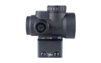 Trijicon MRO SD 1x Green Dot Red Dot Sight, 2 MOA Reticle, Matte Black, 25mm Objective