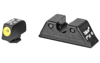Trijicon HD Night Sights GL114-C-601088, Yellow Front Outline, Glock MOS Fit