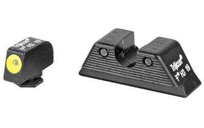 Trijicon HD Night Sights GL114-C-601088, Yellow Front Outline, Glock MOS Fit