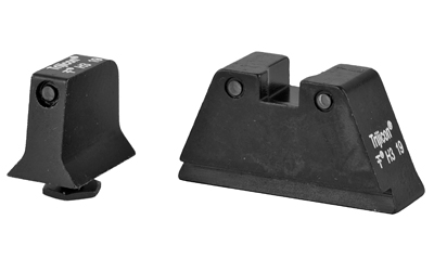 Trijicon Bright & Tough GL201-C-600661 Suppressor/Optic Height Night Sights for 9mm Glock (Model 24)
