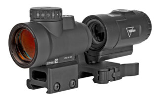 Trijicon MRO HD 1x/3x Reflex Red Dot with 68 MOA Circle 2 MOA Dot, Black