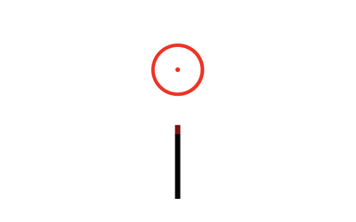 Trijicon ACOG 1.5x16mm Red Ring and 2 MOA Center Dot Rifle Scope