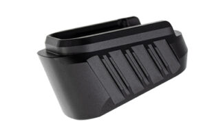 Tyrant CNC Hellcat/Pro Magazine Extension +3 Rounds, 9mm, Black Hardcoat Anodized 7000 Aluminum