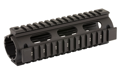 Leapers UTG Model 4/15 Carbine Quad Rail Handguard for AR-15, Hard-Coat Anodized Matte Black