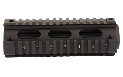 Leapers UTG Model 4/15 Carbine Quad Rail Handguard for AR-15, Hard-Coat Anodized Matte Black