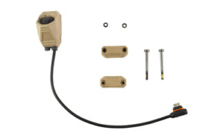 Unity Tactical AXON SL Remote Switch, Single Button, Flat Dark Earth