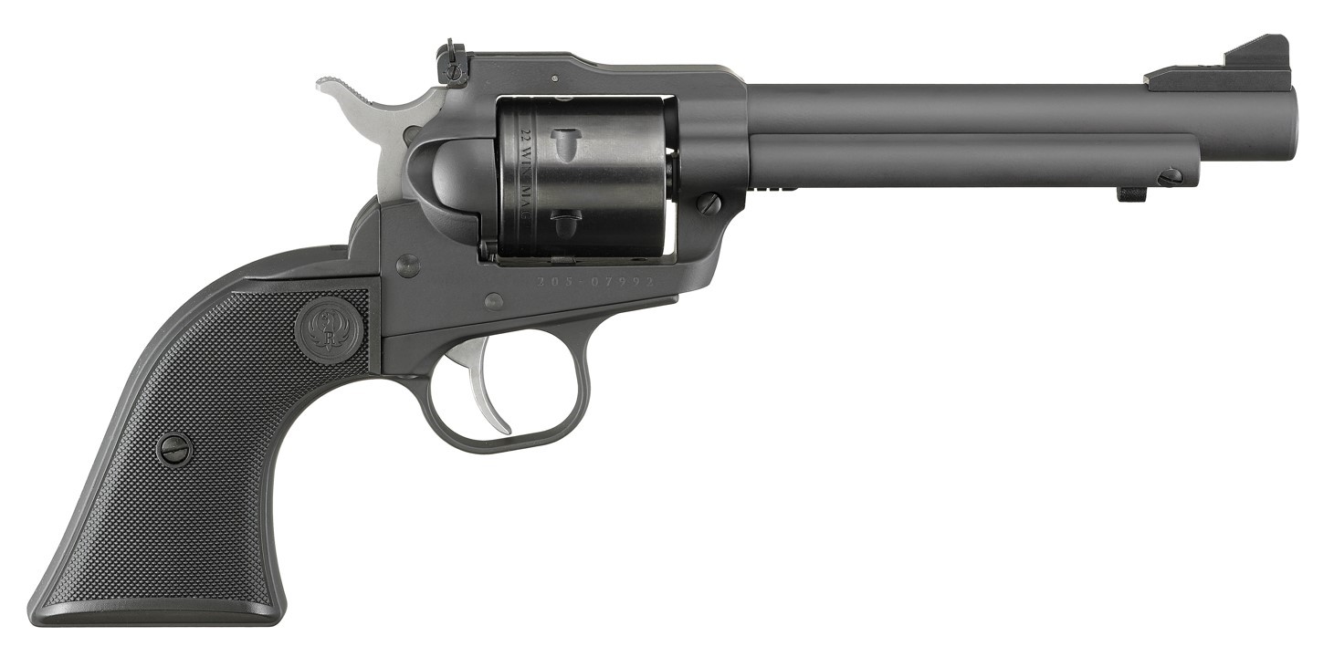 Ruger Super Wrangler .22 LR/.22 WMR 5.5 in Black Cerakote Revolver 6 Rounds