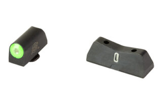 XS Sights DXT2 Pro Big Dot Night Sights for Glock 42/43/43X/48, Black Nitride, Green