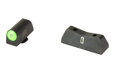 XS Sights DXT2 Pro Big Dot Night Sights for Glock 42/43/43X/48, Black Nitride, Green