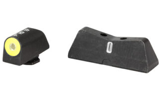 XS Sights DXT2 Big Dot Night Sight Set Green Tritium Optic Yellow Outline