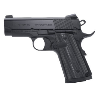 EAA Corp MC1911SC Untouchable .45 ACP 3.4 in Single-Action Pistol, Black, 6+1 Rounds