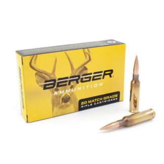 Berger Bullets Classic Hunter 6.5mm Creedmoor 135 gr Boat Tail, 20 Rounds Per Box