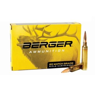Berger Elite Hunter 6.5mm Creedmoor 140 Grain HPBT Boat Tail, 20-Round Box