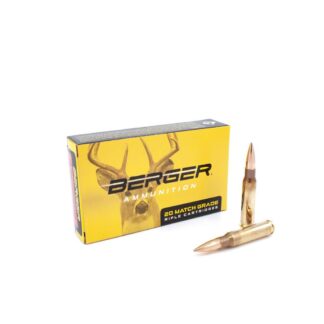 Berger Classic Hunter .308 185gr Boat Tail Ammo, 20 Rounds