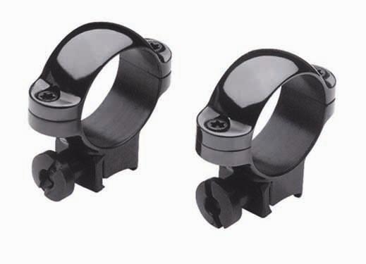 Burris 420069 Rimfire and Airgun Rings 1" Medium Solid Steel Matte Black