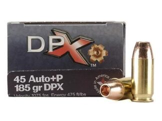 Cor-Bon .45 ACP 185 Gr DPX 1075 fps 20-Round Box
