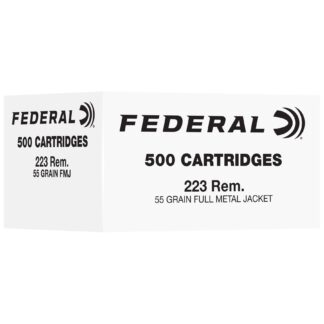 Federal American Eagle .223 Rem/5.56 NATO 55 gr FMJ 500 Rounds