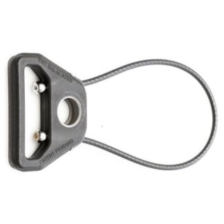 Blue Force Gear Molded Universal Wire Loop with Push Button Socket 2.75 in Black