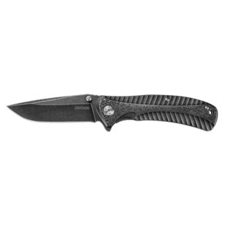 Kershaw Starter Folding Knife BlackWash Drop-Point Blade