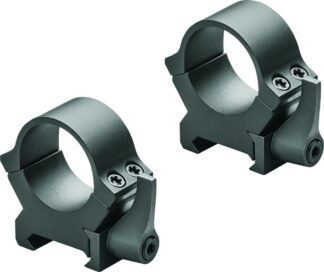 Leupold QRW2 1 in Low Matte Black Quick-Release Weaver-Style Scope Rings
