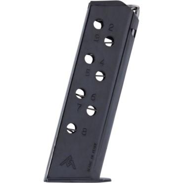 Mec-Gar Walther PP Handgun Magazine .32 ACP, Heat-Treated Blued, 8 Rounds