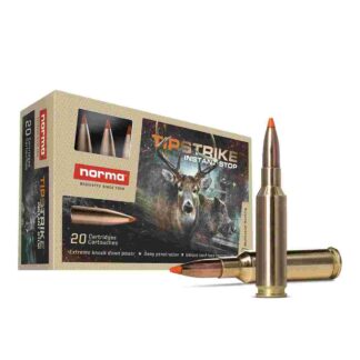 Norma TipStrike 6.5 Creedmoor 140 gr Polymer Tip Rifle Ammunition