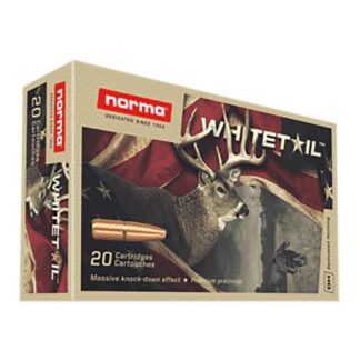 Norma Whitetail 7.65x53 ARG 174gr Soft Point PSP 20 Rounds