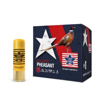 TRZ Trading PPU Stars & Stripes Pheasant Load 20 Gauge 2-3/4 in 1 oz #6 Shot 25 Rounds