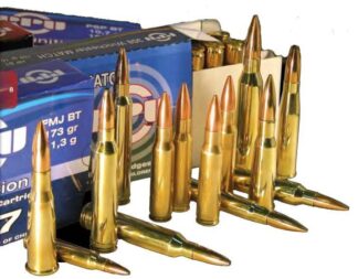 TRZ Trading PPU PP708 7mm-08 Rem 141 gr PSP BT, 2860 fps, 20 Rounds