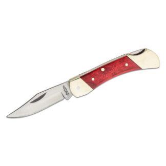 Battenfeld Uncle Henry Cub Lockback Pocket Knife, 2-1/4 in Clip Point Blade, Wood Handle