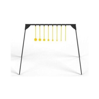 Caldwell AR500 Rimfire KYL Challenge Target 8 Targets, Standing, Yellow Powder Coat