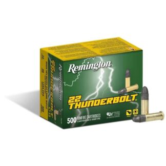 Remington Thunderbolt .22 LR 40 gr Round Nose, 1255 fps, 500 Rounds