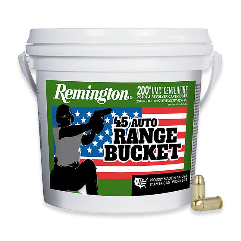 Remington UMC .45 ACP 230 Grain FMJ Ammunition, 835 fps (200 Rounds)