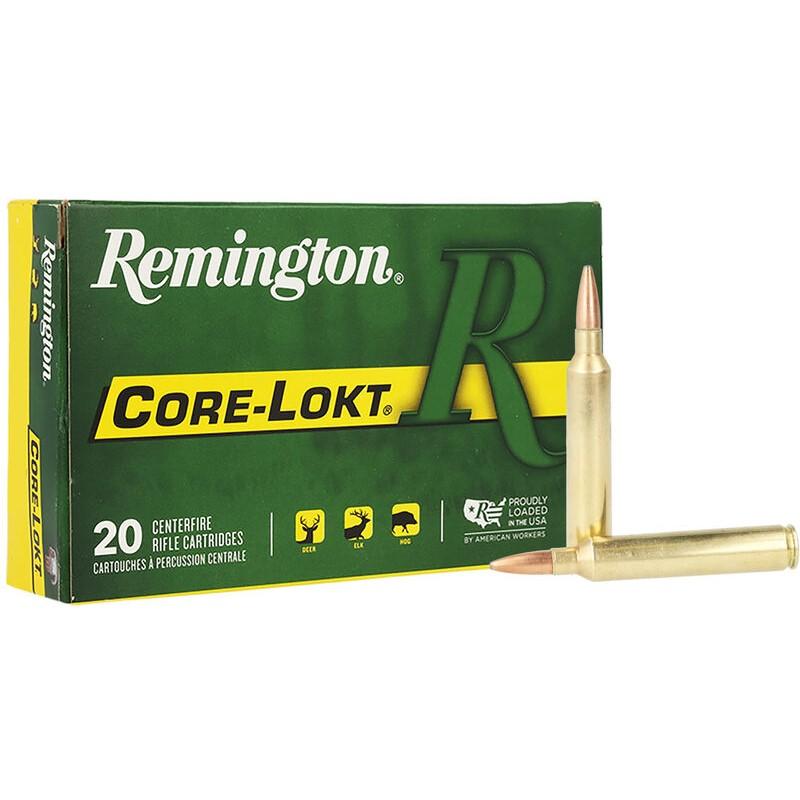 Remington Core-Lokt 7mm Remington Ultra Magnum 150 Grain PSP 20 Rounds