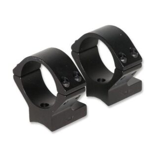 Talley Lightweight Alloy Scope Mounts - Black Anodized - 30mm - Low Ruger American Savage w/Accutrigger Steven 200 Stiller Predator TC Venture