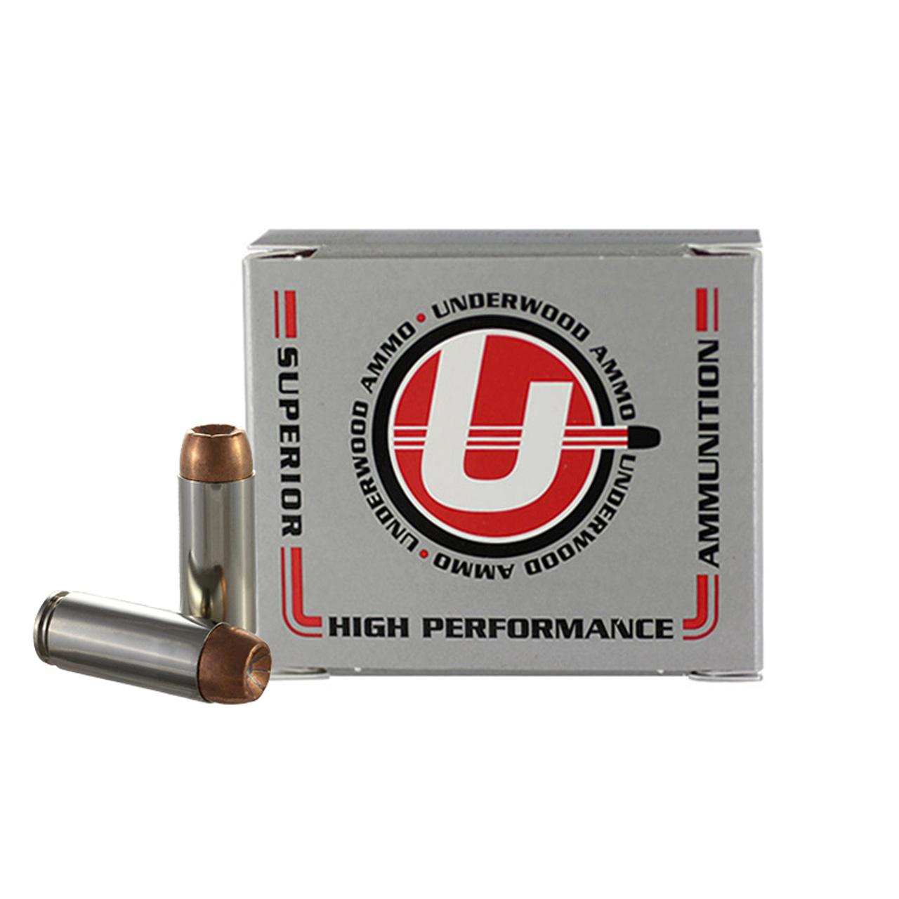 Underwood Ammo .50 Action Express 300gr JHP 1580 fps 20-Round Box