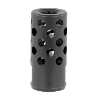 Ruger Radial Port Muzzle Brake 35 Cal, 1/2-28 Thread, 1.75 in, Matte Black